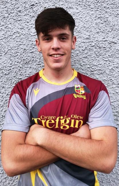 Iestyn Wood - two tries for Crymych teenager Iestyn Wood - two tries for Crymych teenager